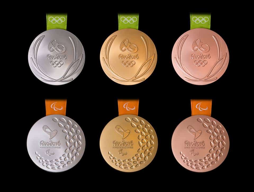 Rio 2016 apresenta medalhas olímpicas e paralímpicas
