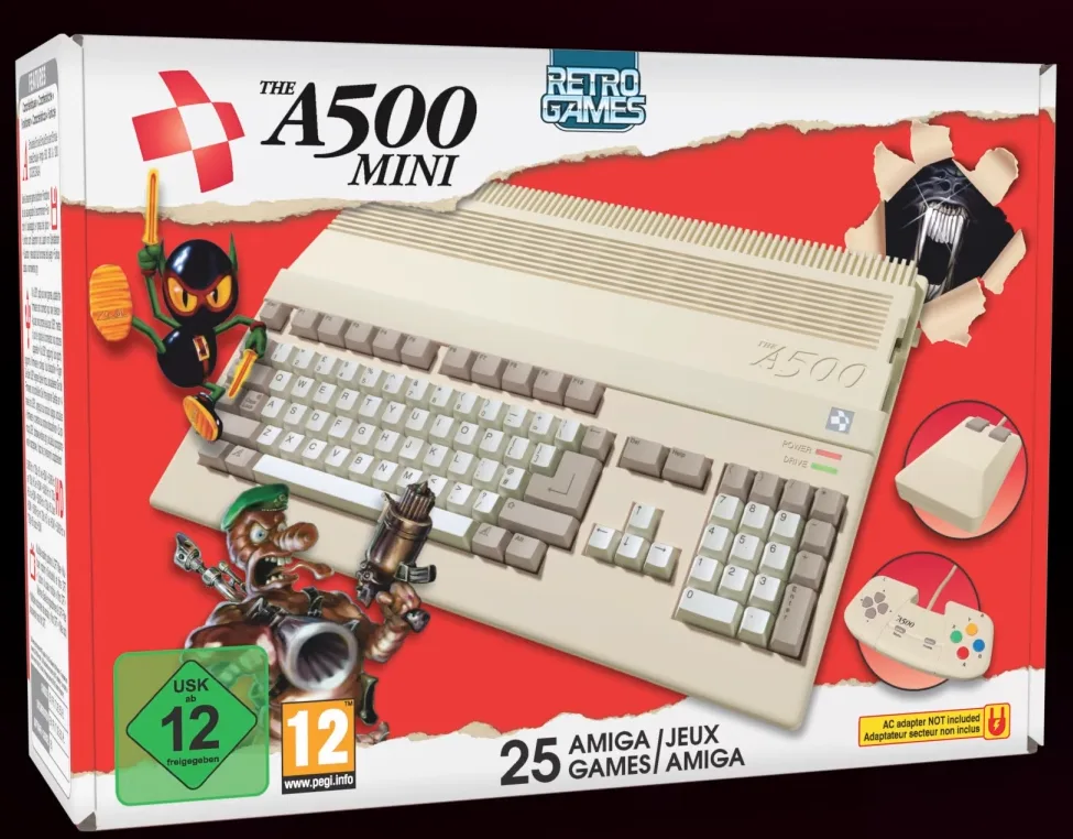 Revelada data de lançamento do Amiga 500 mini (com lista de jogos)