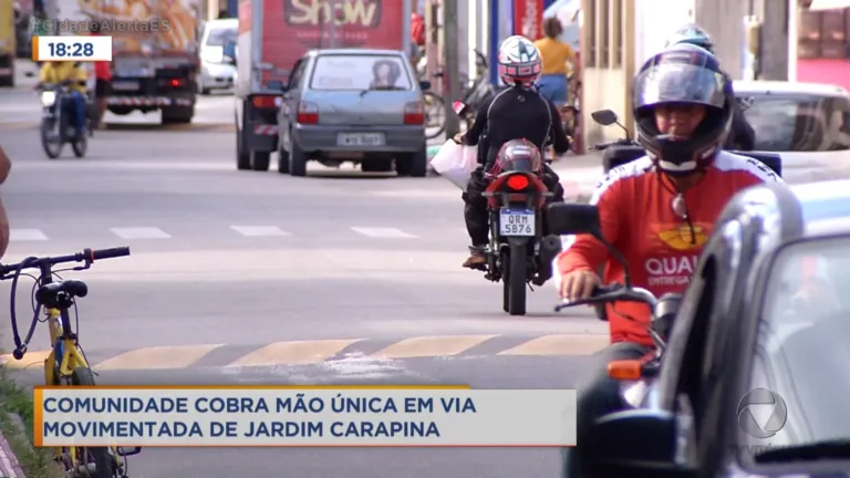 Trânsito perigoso!