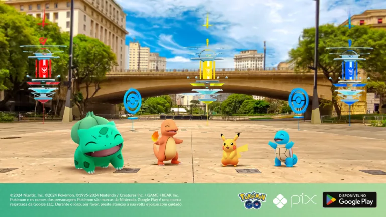 Pokémon GO começa a aceitar PIX para aquisição de Pokémoedas