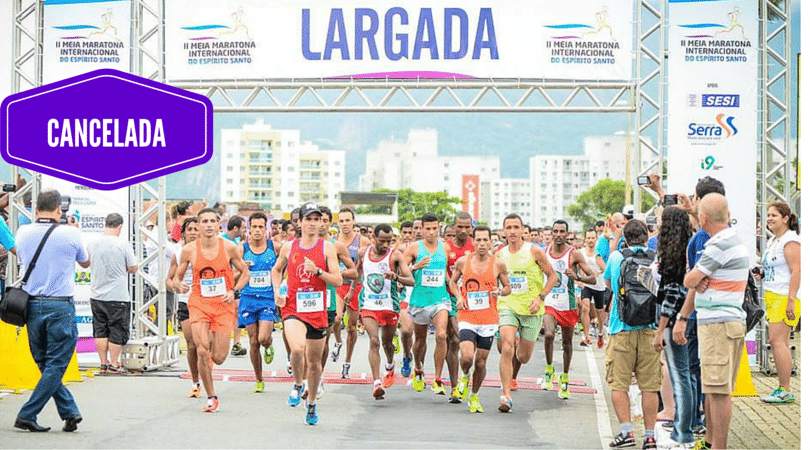 Meia Maratona Internacional do Espírito Santo é cancelada