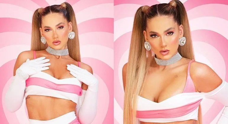 Virginia Fonseca escolhe look no estilo Barbie ousada para último dia de Carnaval