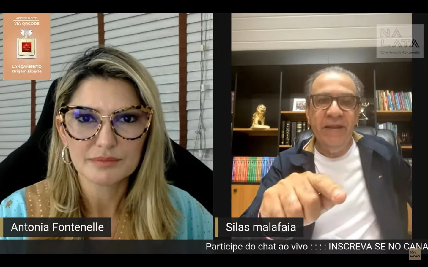 Em vídeo, Silas Malafaia fala sobre Magno Malta com Fontenelle: "É um monstro"