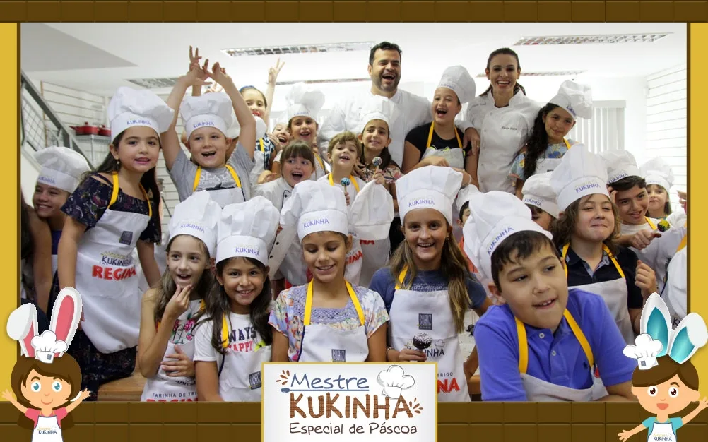 Mestre Kukinha: 80 crianças colocam a mão na massa para aprender sobre gastronomia