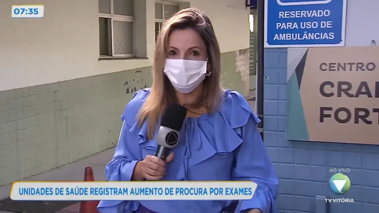 Unidades de saúde registram aumento de procura por exames