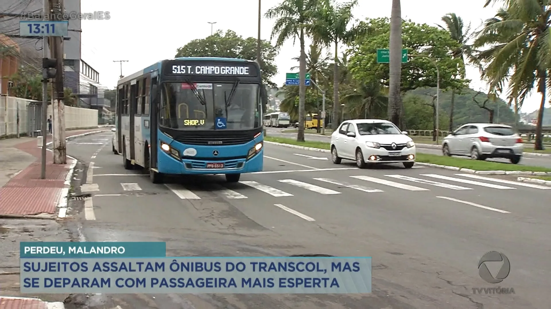 Bandidos assaltam ônibus do transcol, mas se deparam com passageira mais esperta!