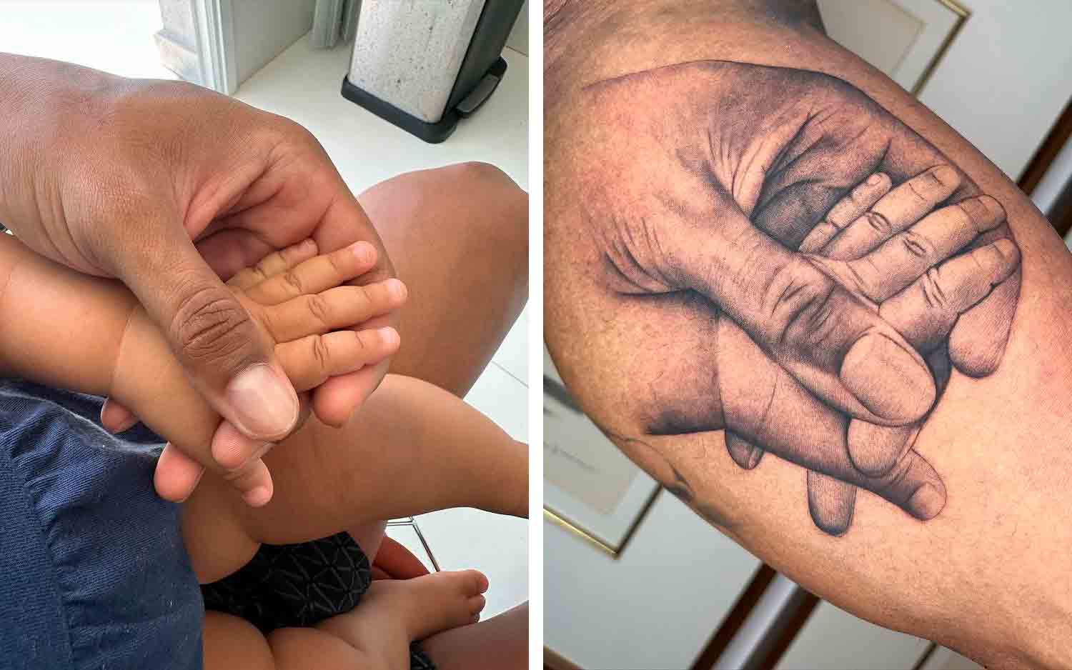 Leo Santana faz tatuagem em homenagem a filha e encanta a web