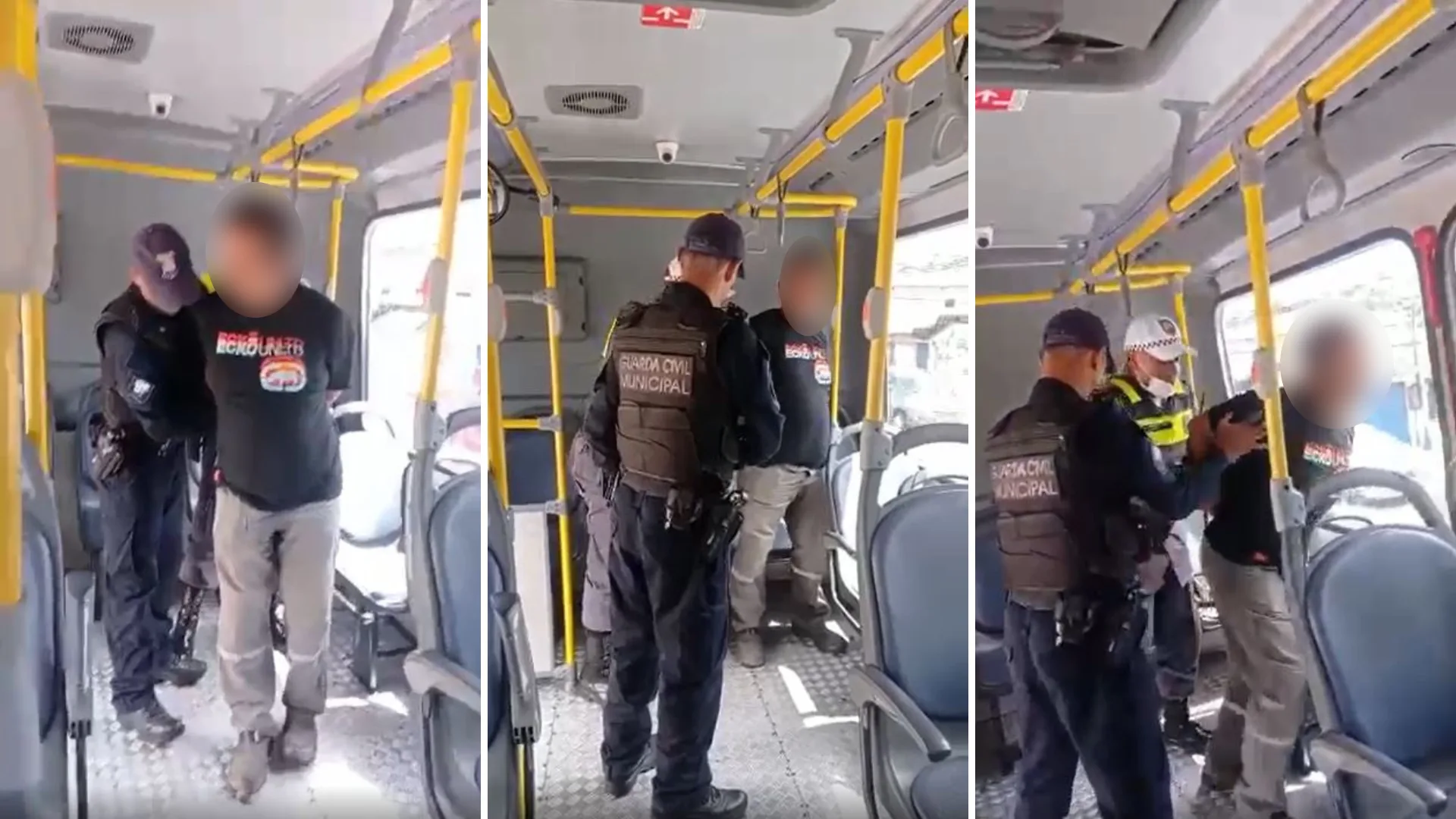 Homem é preso após mostrar partes íntimas para mulher dentro de ônibus em Vitória