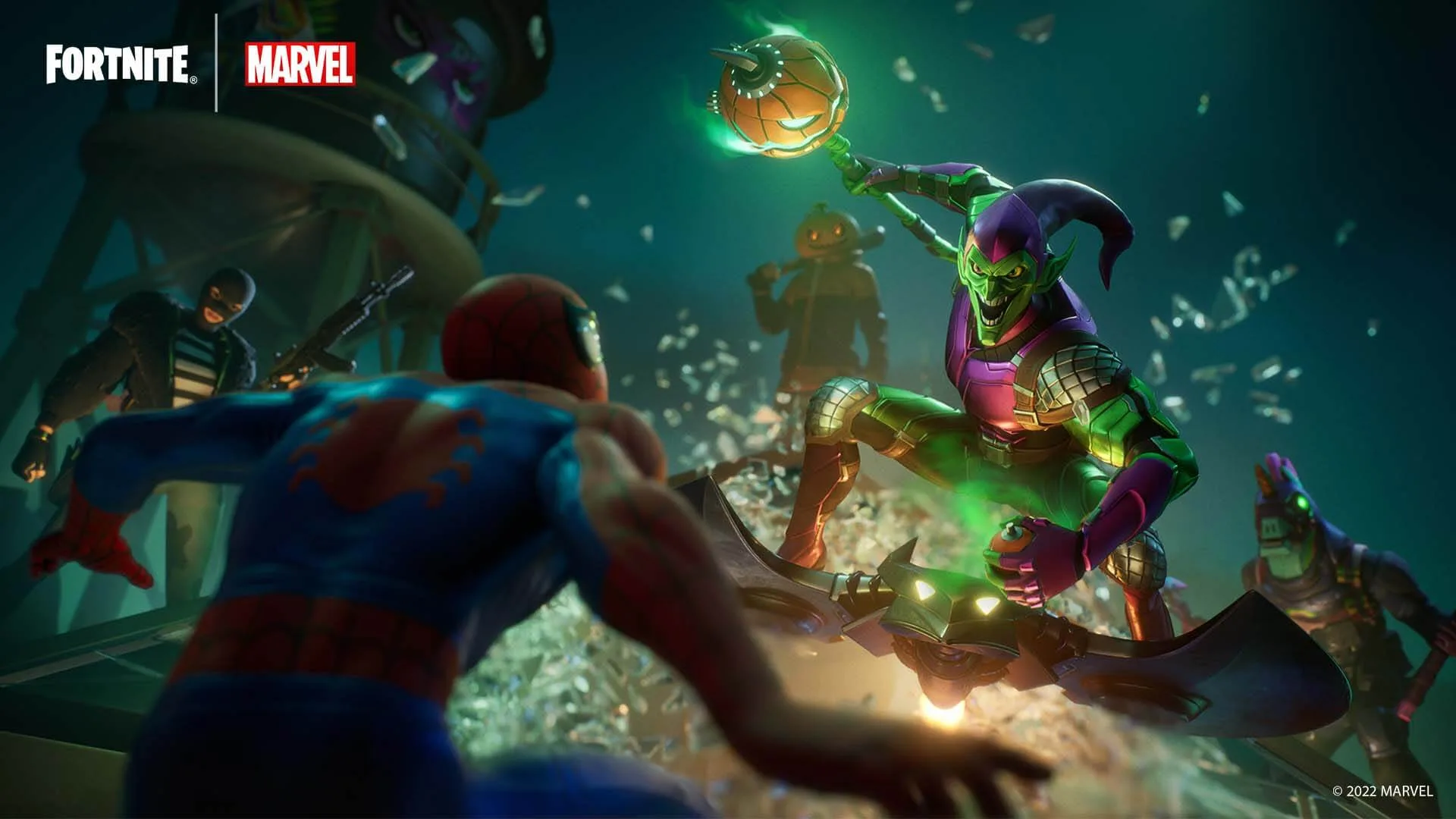 Fortnite: Duende Verde chega ao jogo caçando Homem-Aranha