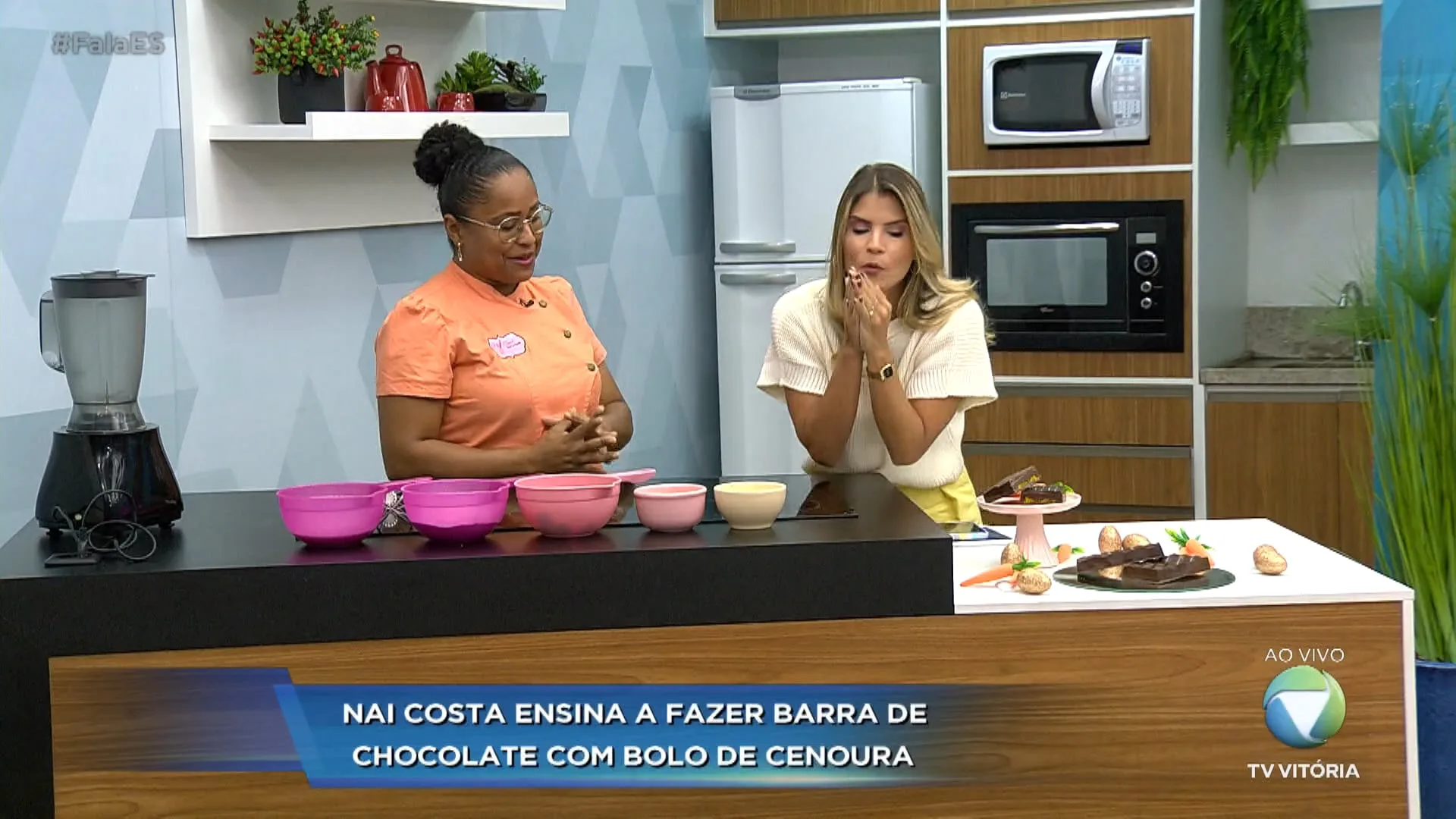 Espaço gourmet: Barra de Chocolate com Bolo