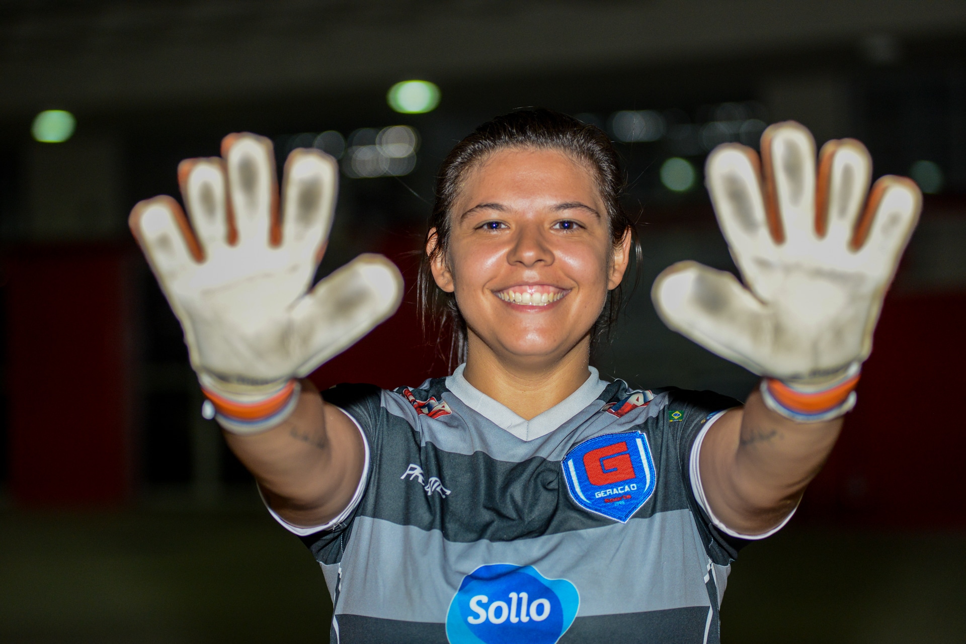 Lele Lopes promete fechar o gol do Geração, assim como fez nas semis. (Foto: André Sobral)