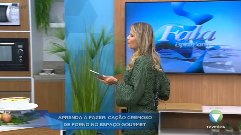 Espaço Gourmet: Cação cremoso de forno