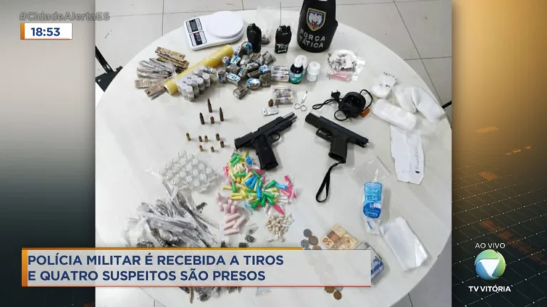 Policiais são recebidos a tiros em área de mangue em Cariacica