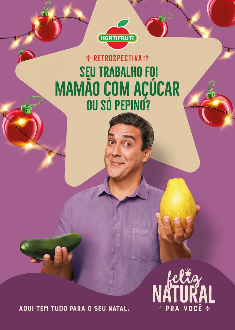 Hortifruti Natural da Terra terá “Retrospectiva” neste Natal