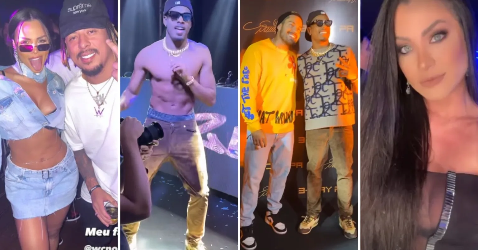 Gabily, Bil Araújo, Carol Marchezi e famosos vão a festão de Paulo André no ES Gabily, Bil Araújo, Carol Marchezi e famosos vão a festão de Paulo André no ES