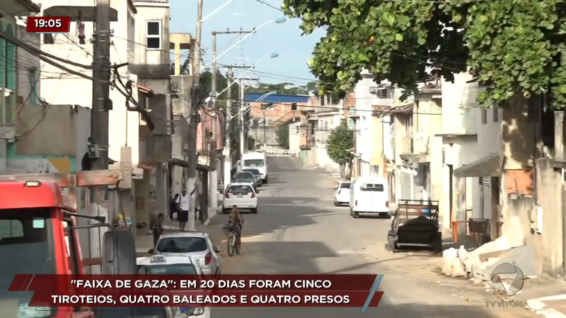 "Faixa de Gaza" tem cinco tiroteios, quatro baleados e quatro presos em 20 dias