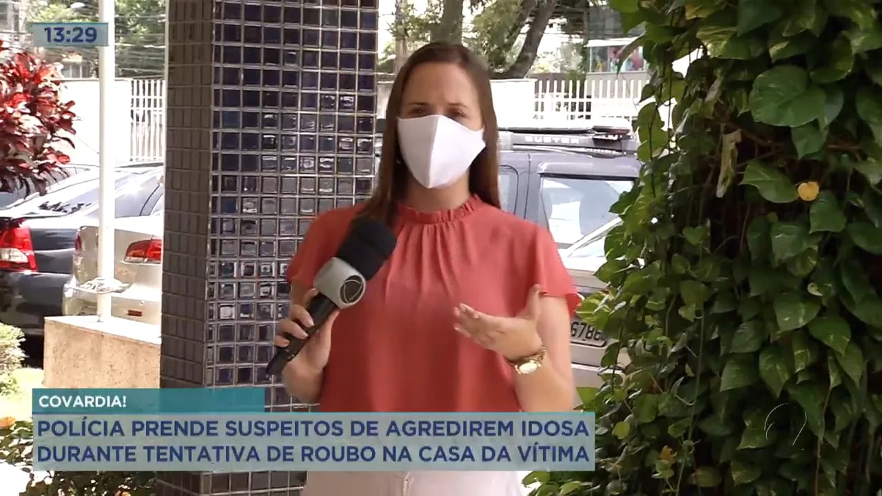 Polícia prende suspeitos de tentarem matar uma senhora de 57 anos durante um assalto em Guarapari