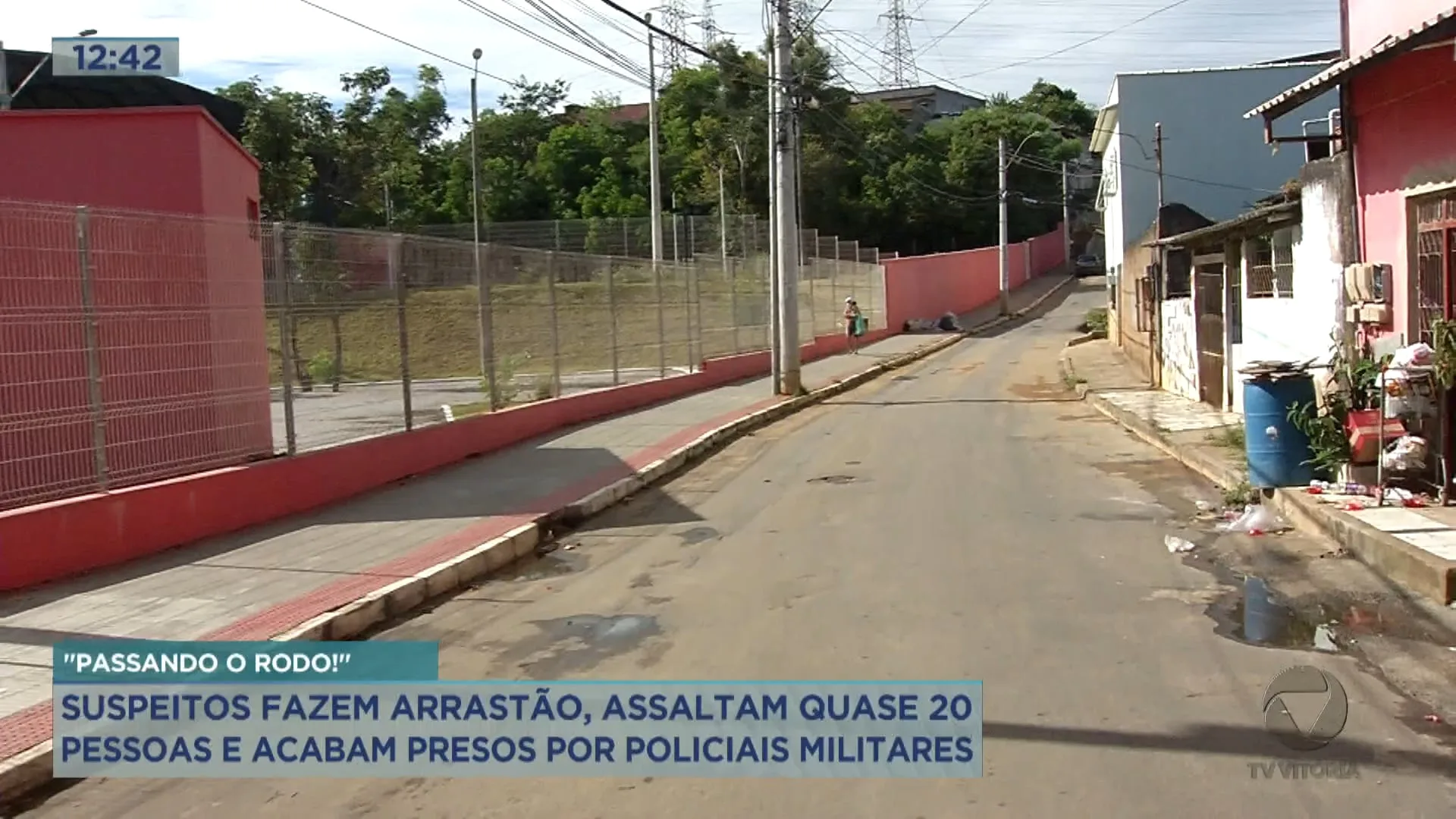 Arrastão! Três homens foram presos suspeitos de terem assaltado quase 20 pessoas em Cariacica