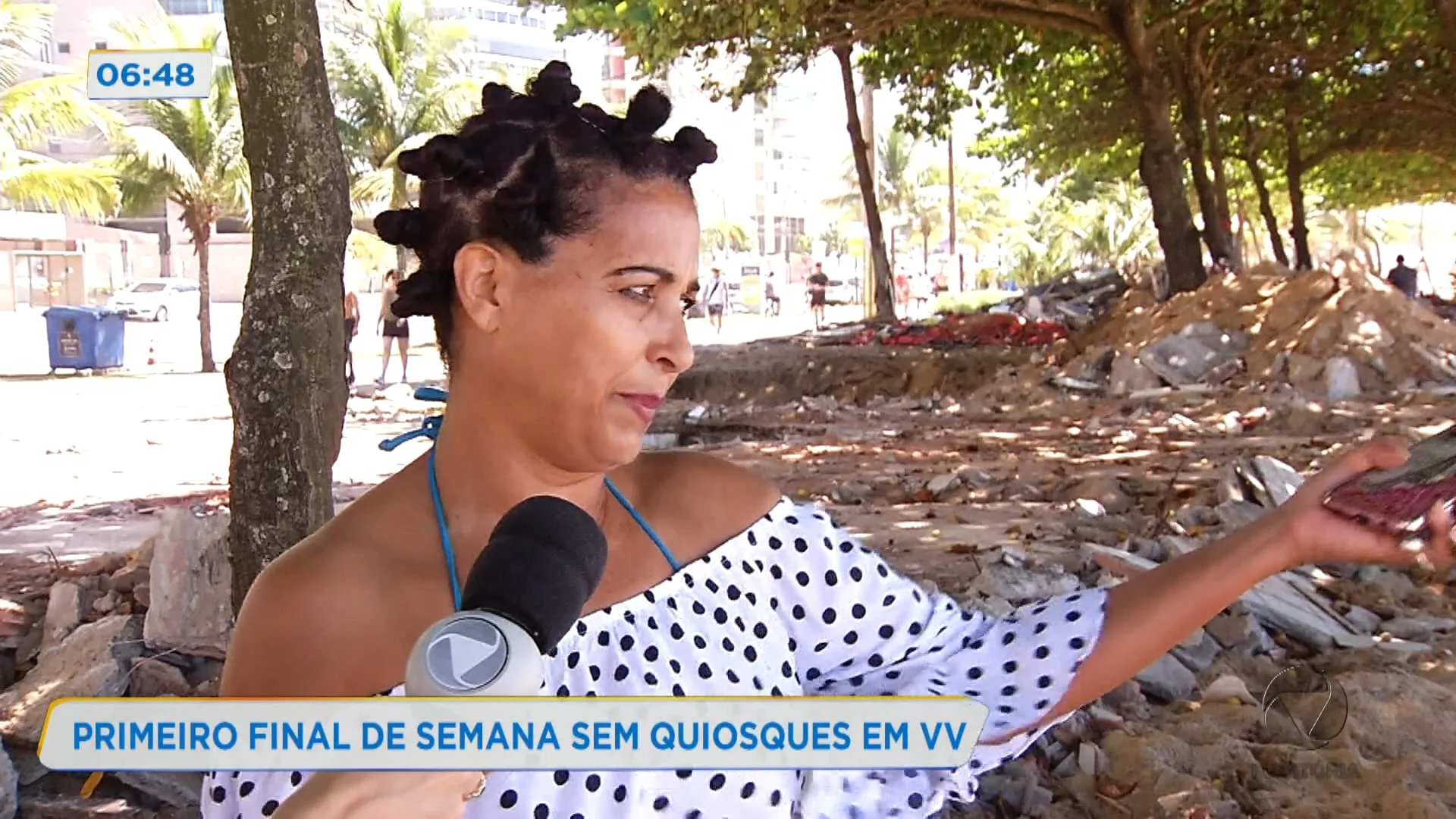 Obras nos quiosques de Vila Velha gera frustração no turismo da cidade