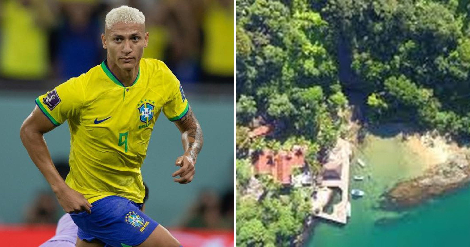 Ilha de Richarlison e mansão de R$ 10 milhões viram briga na Justiça contra amigo de Bolsonaro