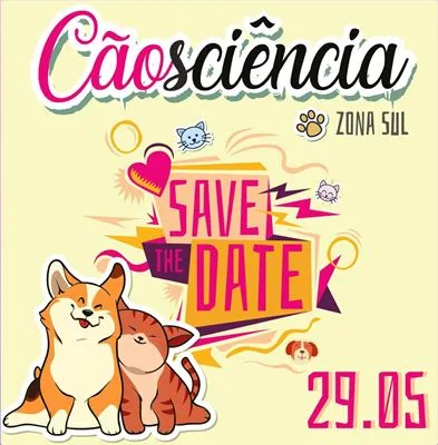 2ª CãoSciência ocorrerá no dia 29 de maio no parque das árvores