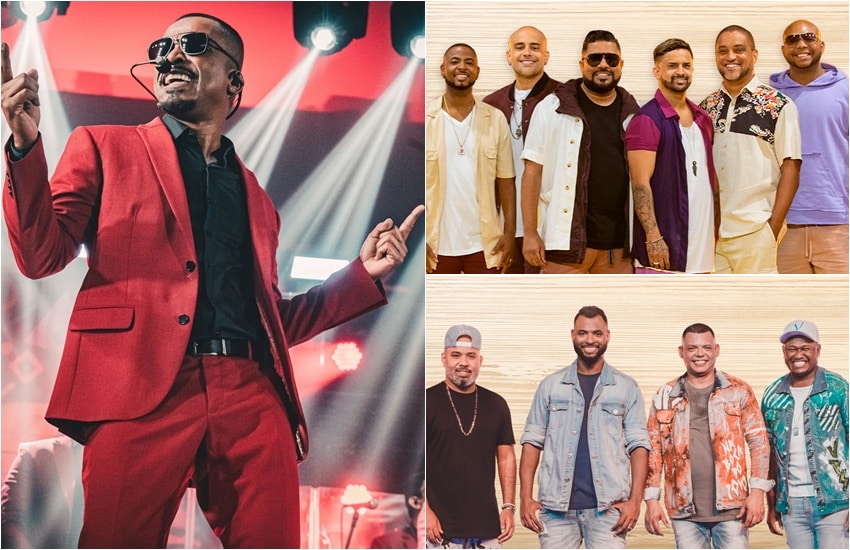 Roda de Boteco em Vila Velha terá shows de Alexandre Pires, Grupo Clareou e Vou pro Sereno