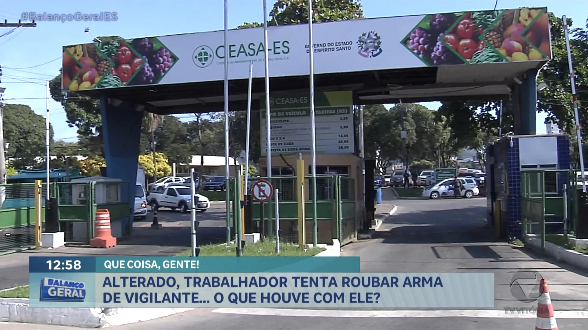 Alterado, trabalhador tenta roubar arma de vigilante... o que houve com ele?