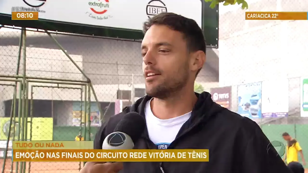 Emoção nos finais do Circuito Rede Vitória de Tênis