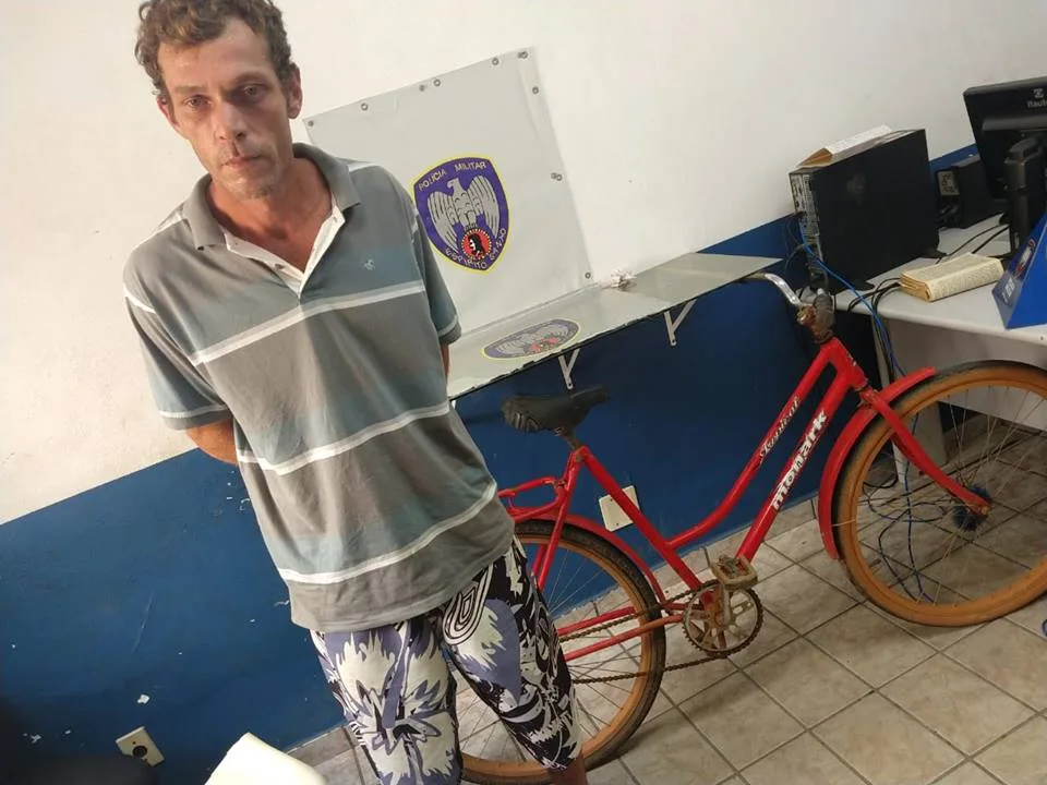 Suspeito preso após furtar bicicleta sugere ir pedalando até delegacia