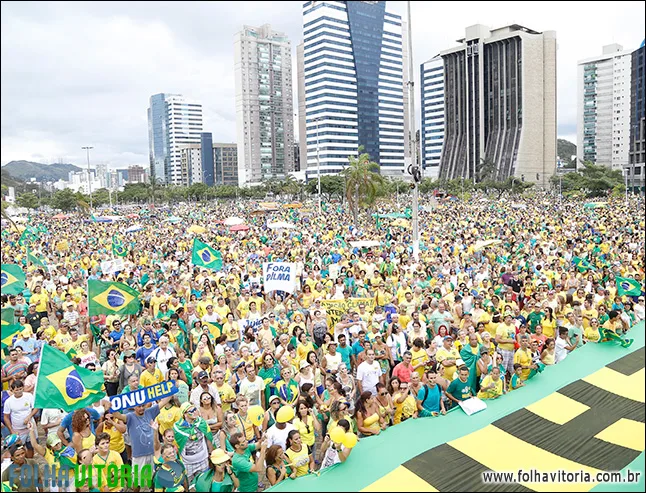 Movimento Vem Pra Rua ES deve se reunir nos próximos dias para avaliar protestos