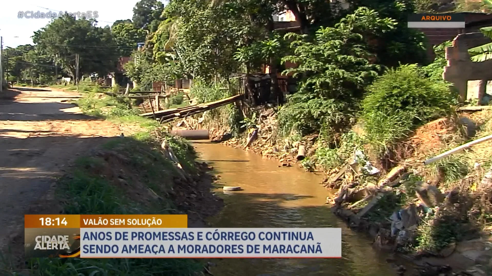 Anos de promessas e nada! Cadê a conclusão das obras de galeria no Córrego Maria Preta?