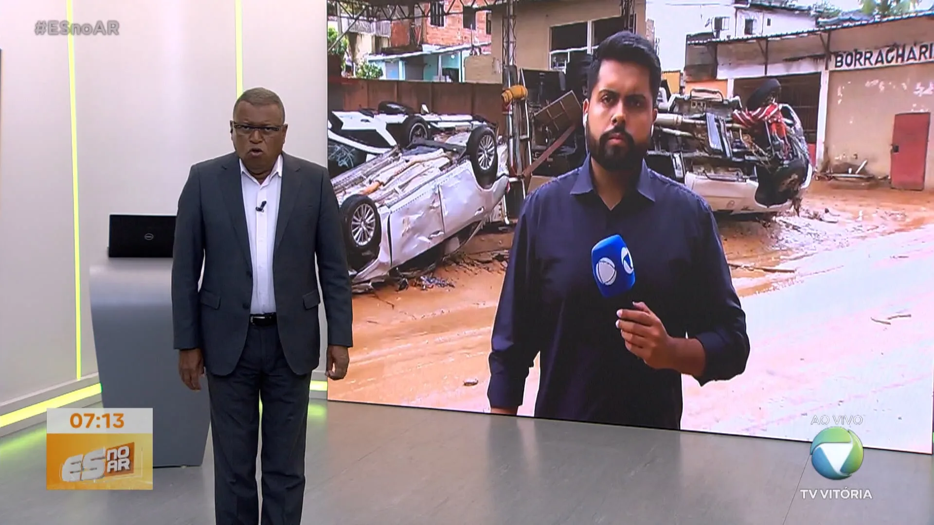 Chuva em Mimoso do Sul: cidade une forças para recuperar o que sobrou