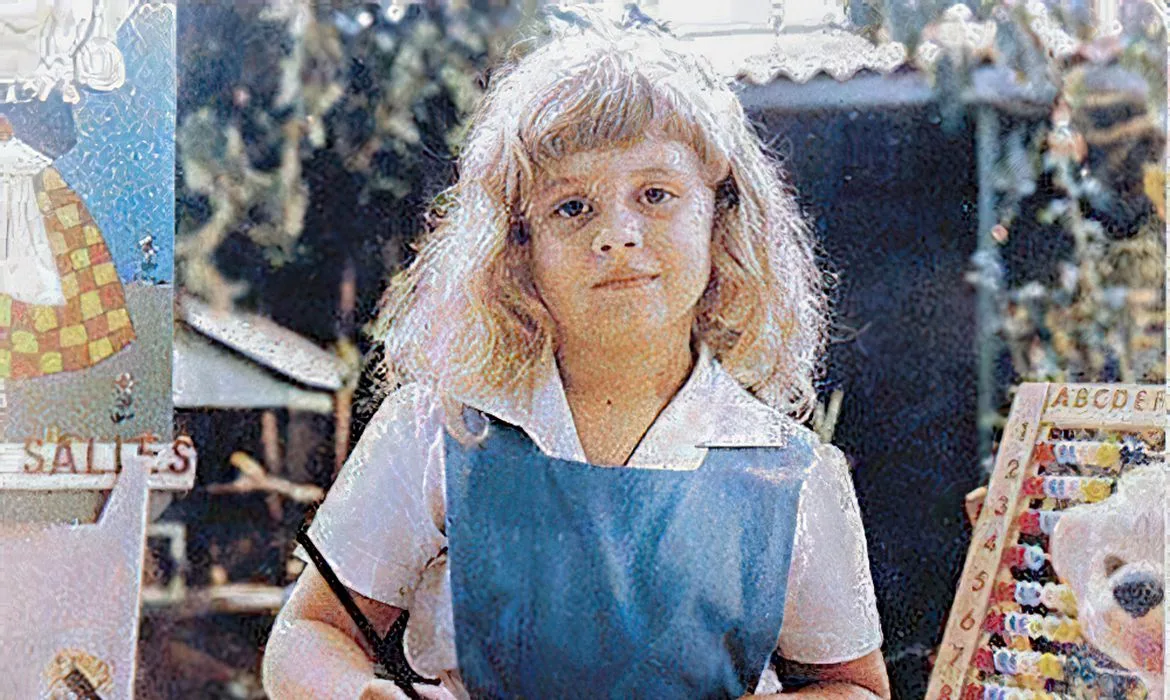 Brasília (DF) 10/09/2023 – Especial Ana Lídia 50 anos, fotografia de lembrança da escola de Ana Lídia. Foto: Arquivo Pessoal/Divulgação