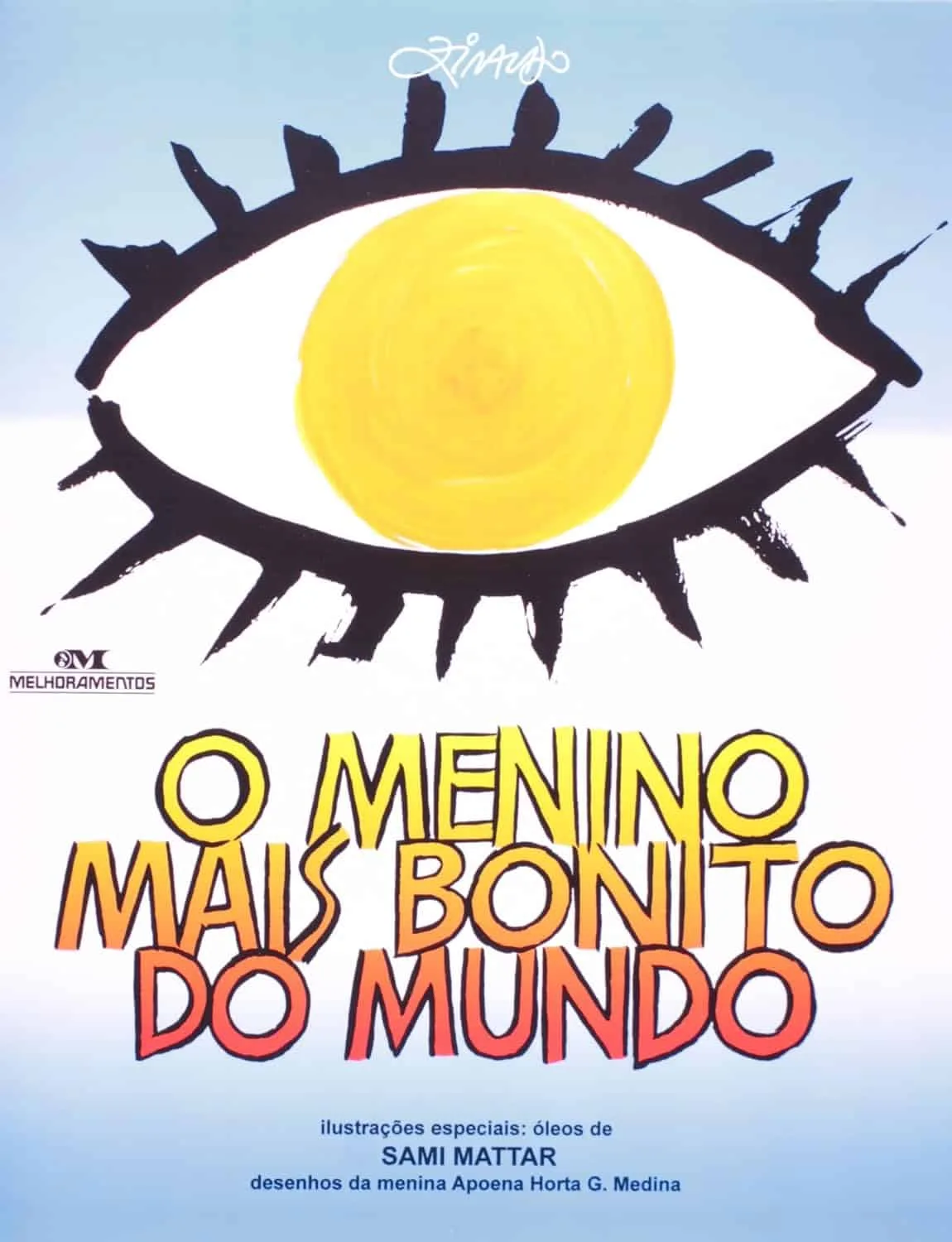 Capa do livro "O menino mais bonito do mundo", de Ziraldo