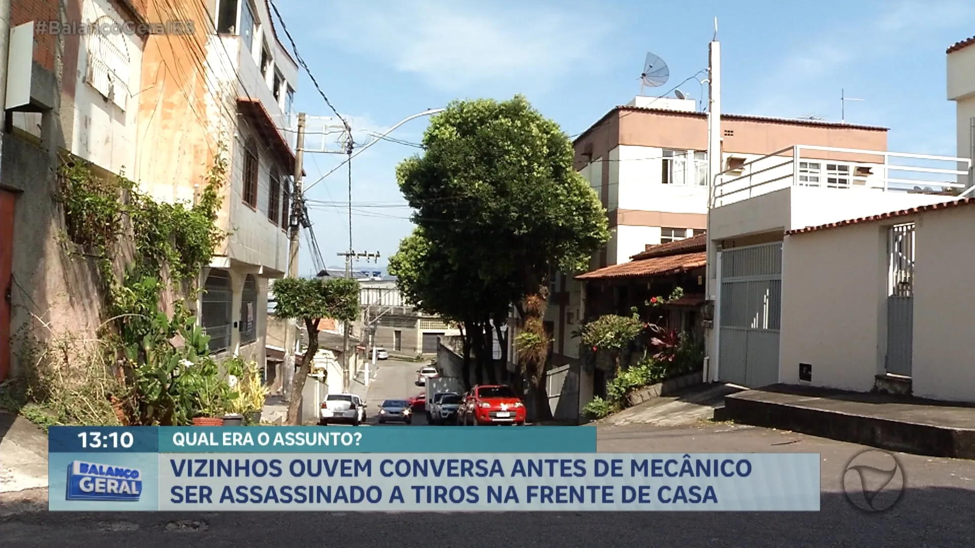 MECÂNICO É MORTO A TIROS NO PORTÃO DE CASA