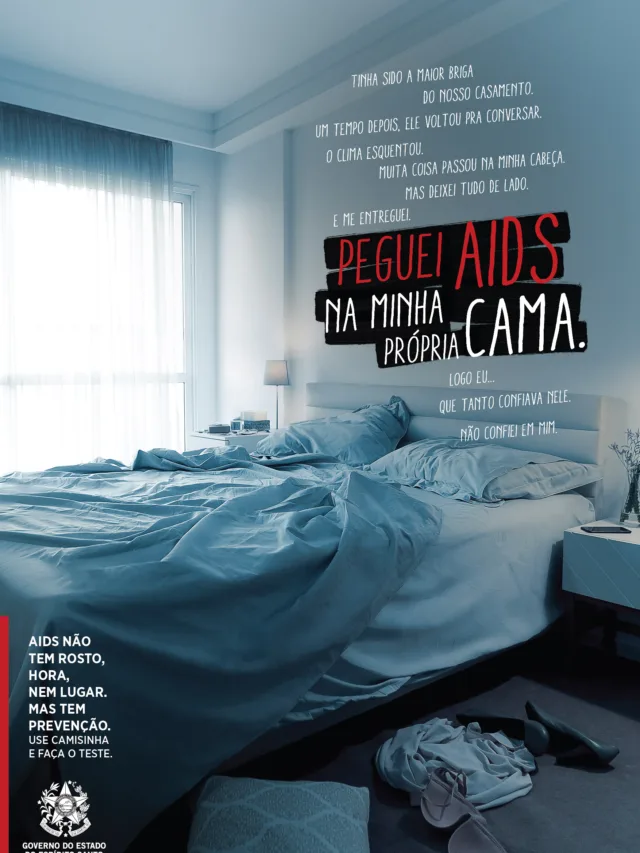 AIDS. Você acha que nunca pode acontecer com você. Até que… acontece
