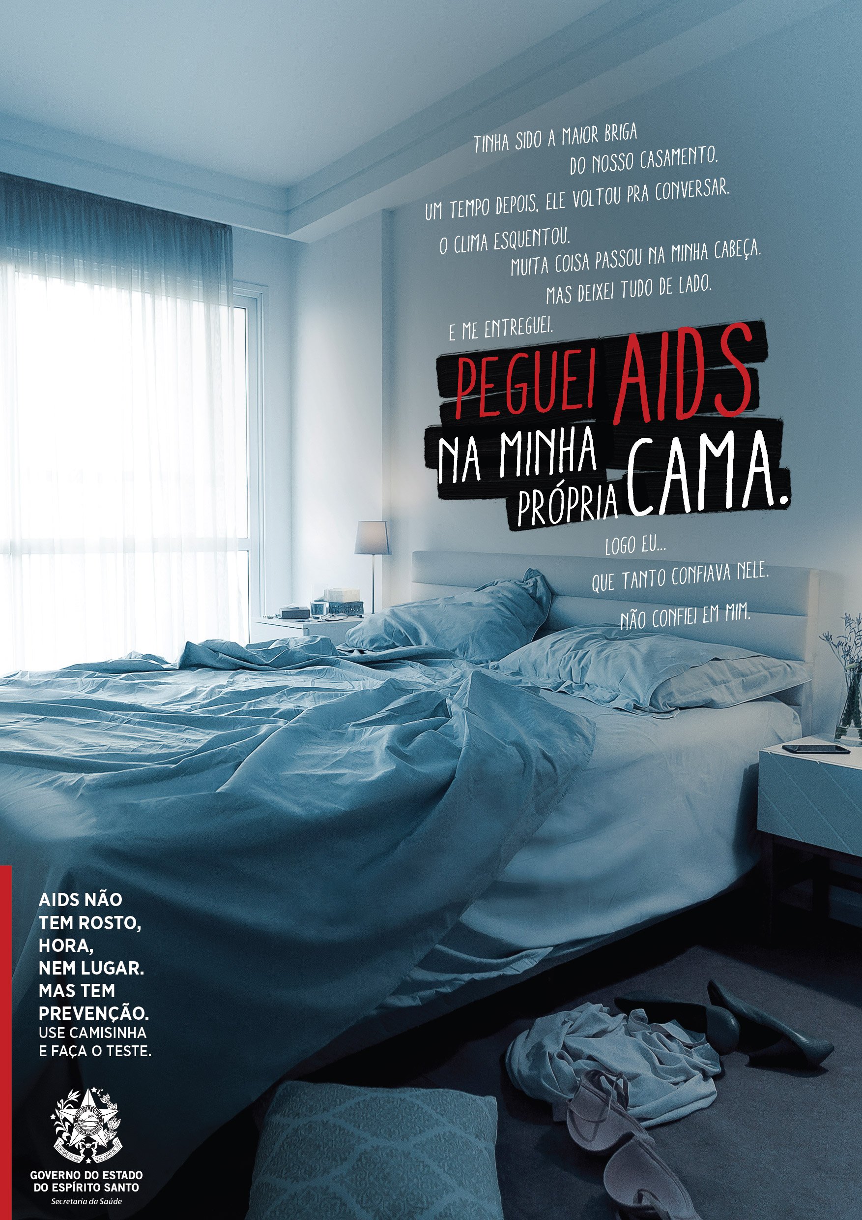 AIDS. Você acha que nunca pode acontecer com você. Até que… acontece