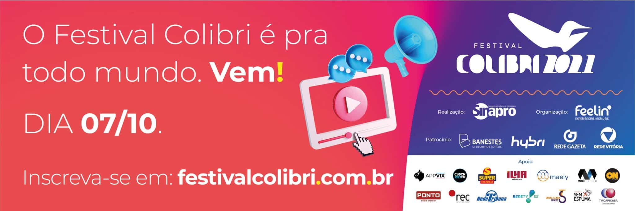 Festival Colibri - Diversidade e inclusão em foco na publicidade capixaba 