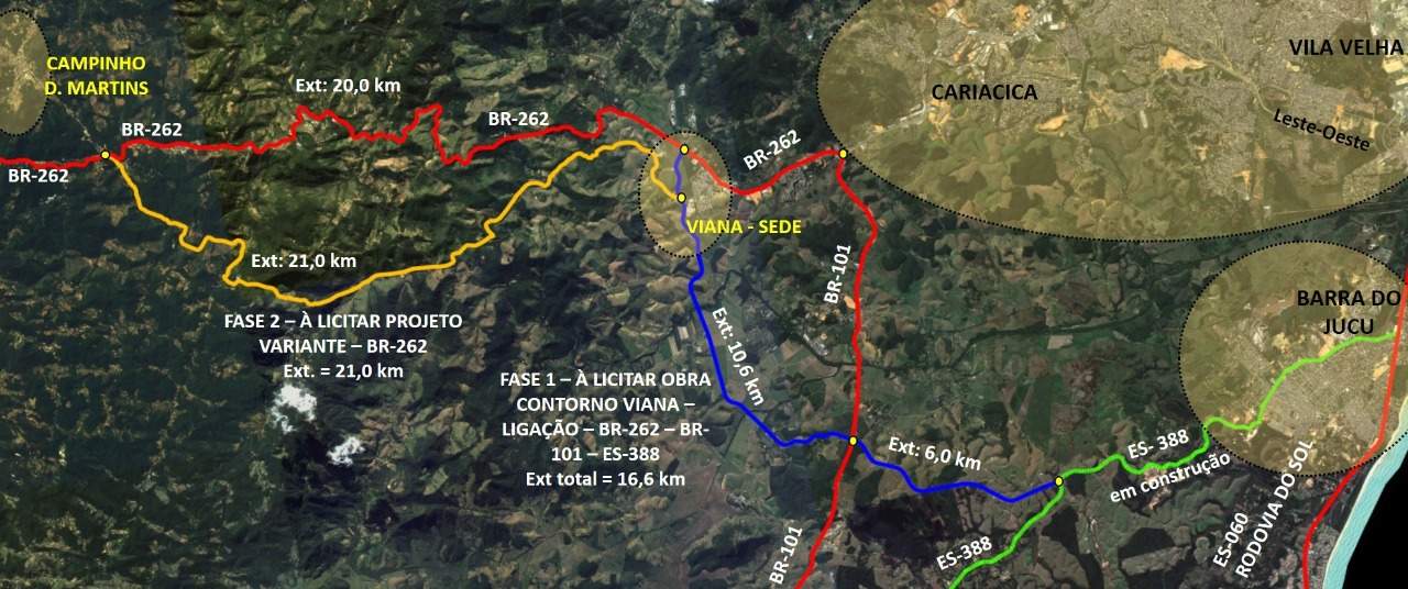 Rodovia nas montanhas: projeto é desenvolvido pelo governo do ES