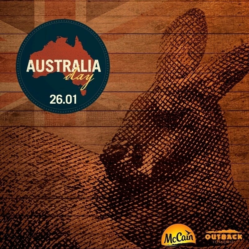 Outback Steakhouse comemora Australia Day e presenteia clientes