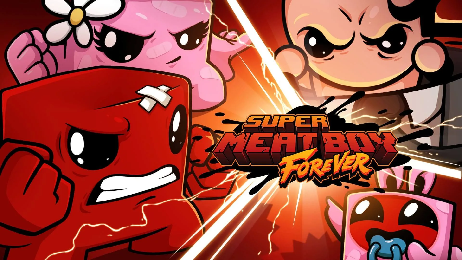 Super Meat Boy Forever está de graça na Epic Games Store