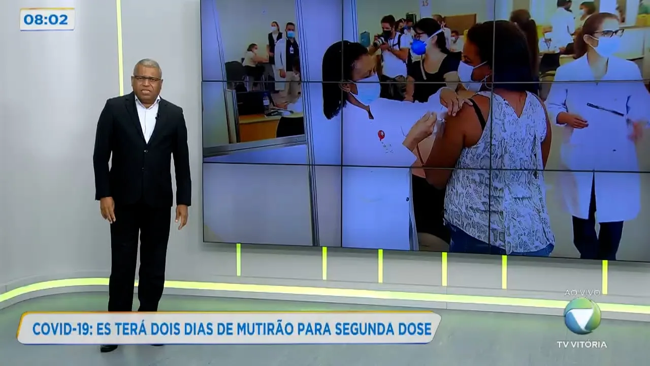 Mutirão de vacina da covid-19 para segunda dose