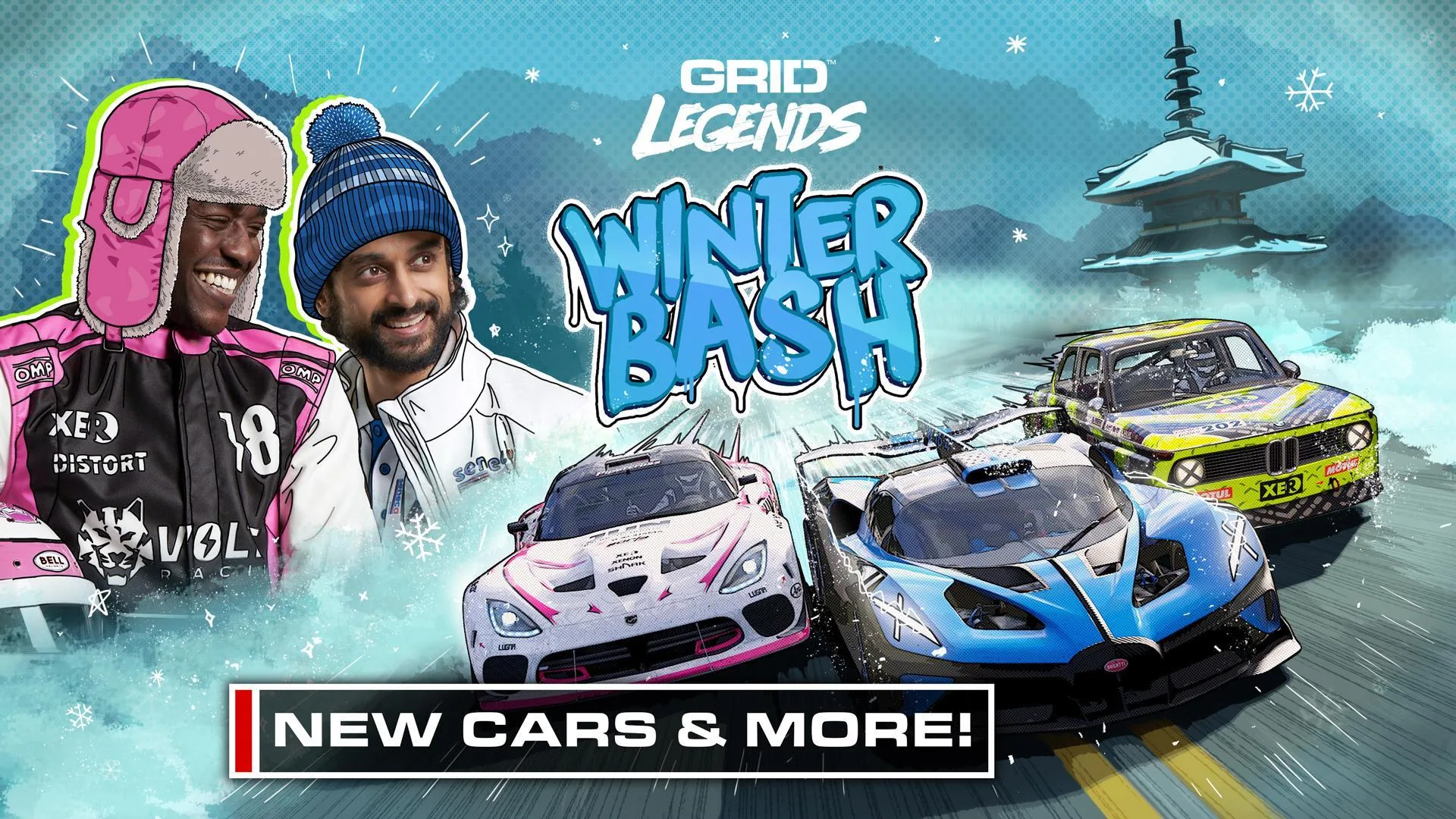 GRID Legends recebe nova expansão com tema Inverno Extremo