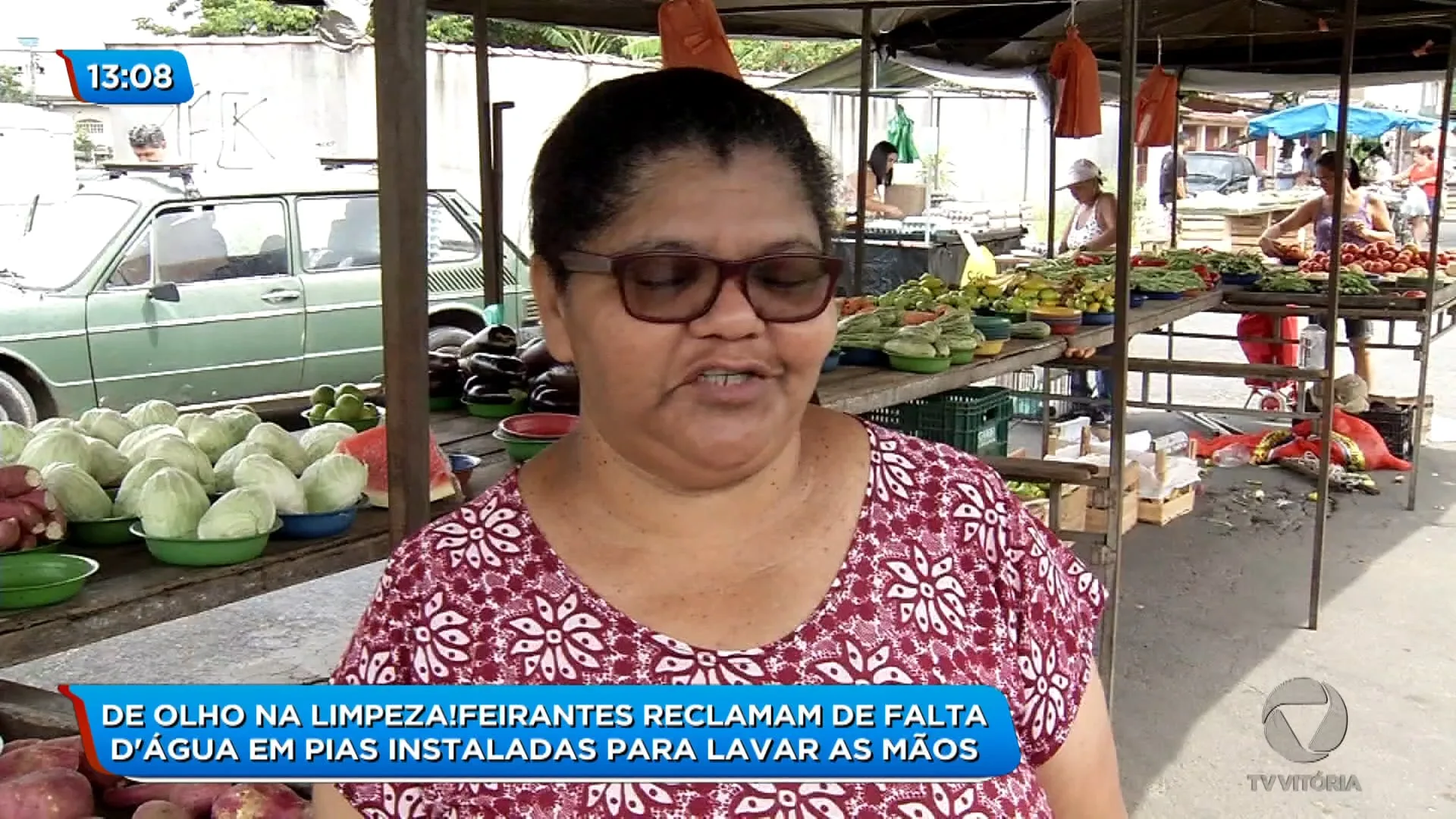 Feirantes e clientes em risco durante feiras