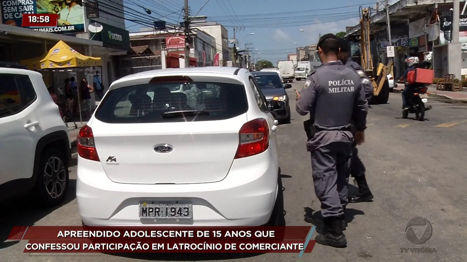 Adolescente de 15 anos é apreendido e confessa participação em latrocínio de comerciante