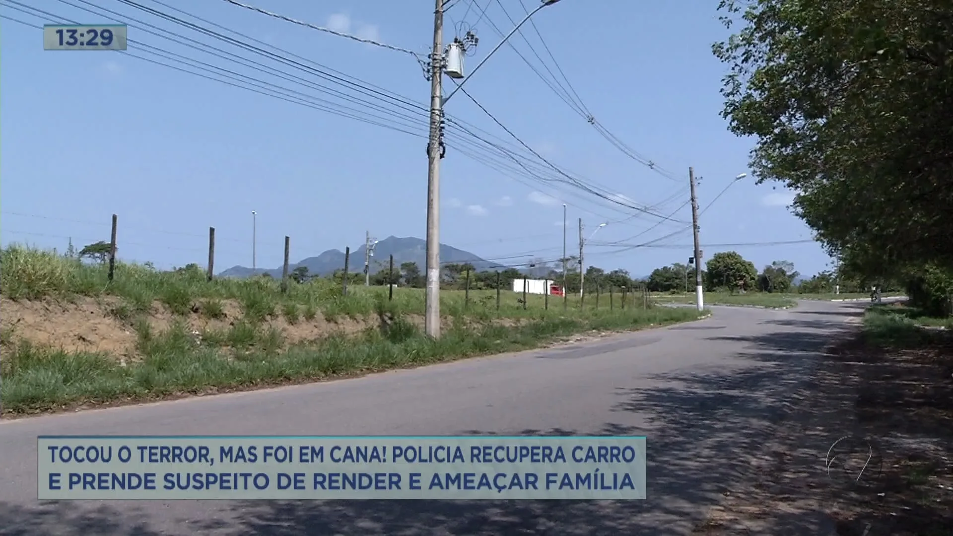 Homem é preso com carro roubado