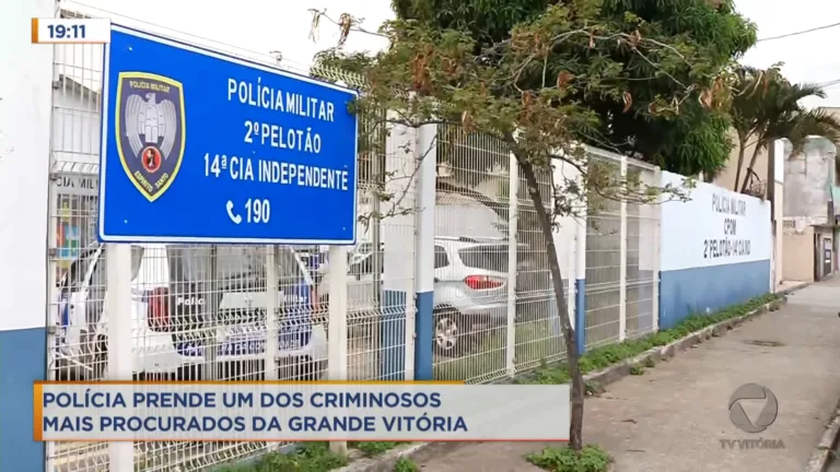 Preso um dos bandidos mais procurados do ES