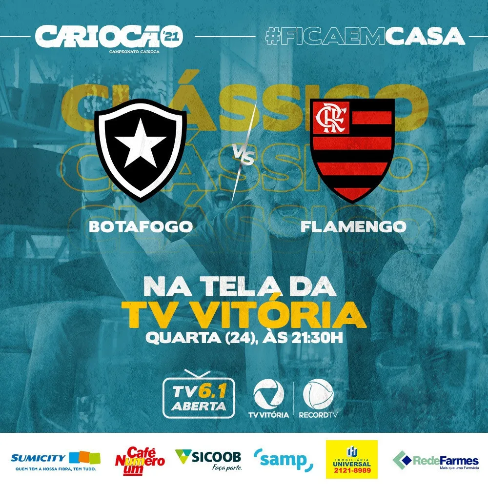 Cariocão 2021: Flamengo vence Botafogo por 2 a 0 e assume liderança do campeonato