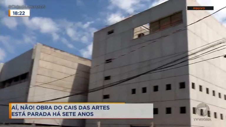 Obra parada há sete anos e sem previsão de retomada