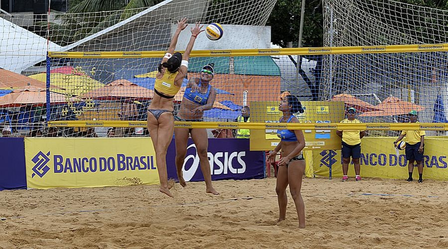 Etapa Open do Circuito Brasileiro de Vôlei de Praia até domingo em Vila Velha